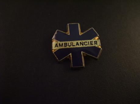 Ambulancier (Belgisch bemanningslid van een ambulance)